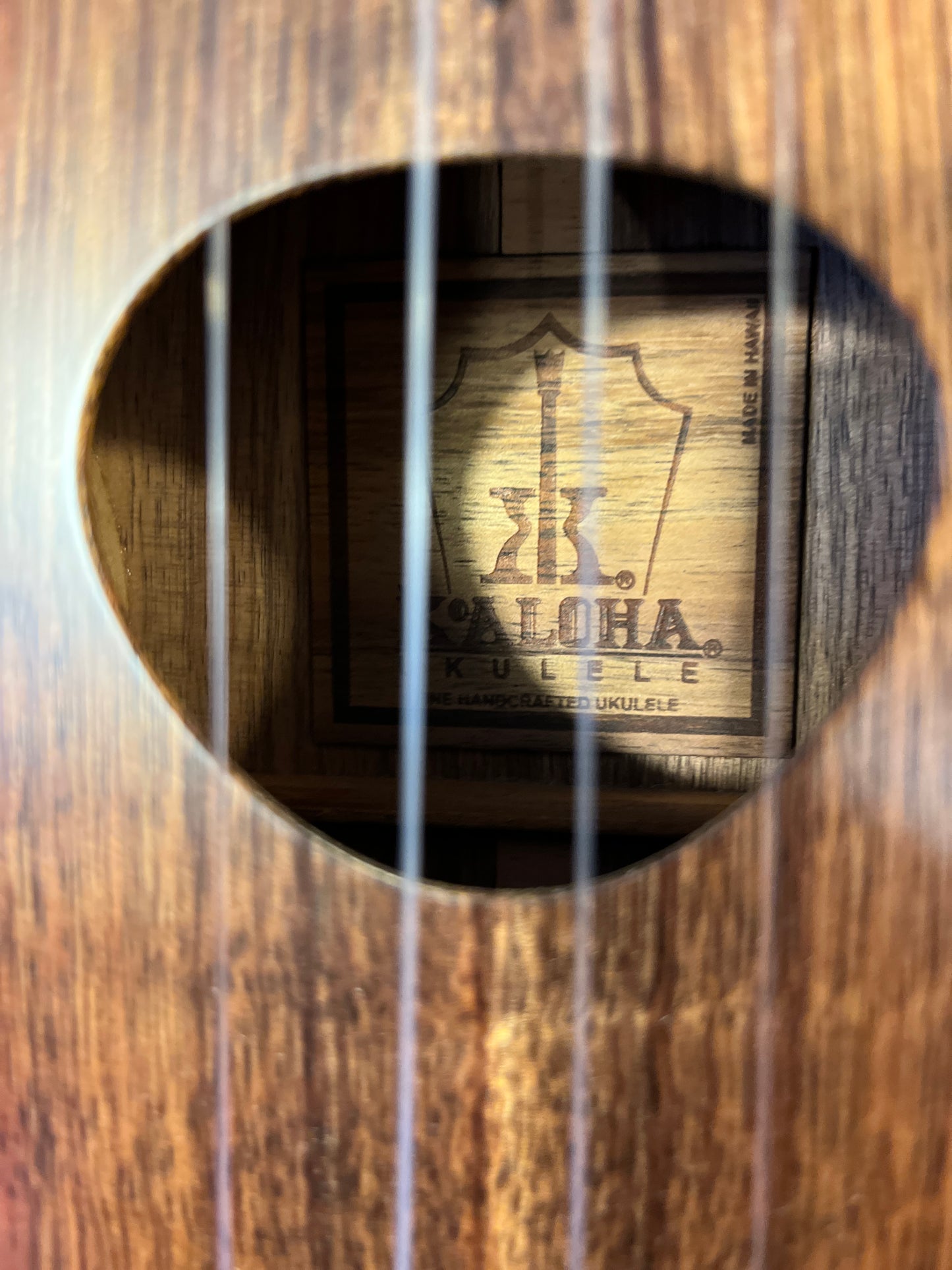KoAloha Royal Pikake Concert All Solid Hawaiian Koa