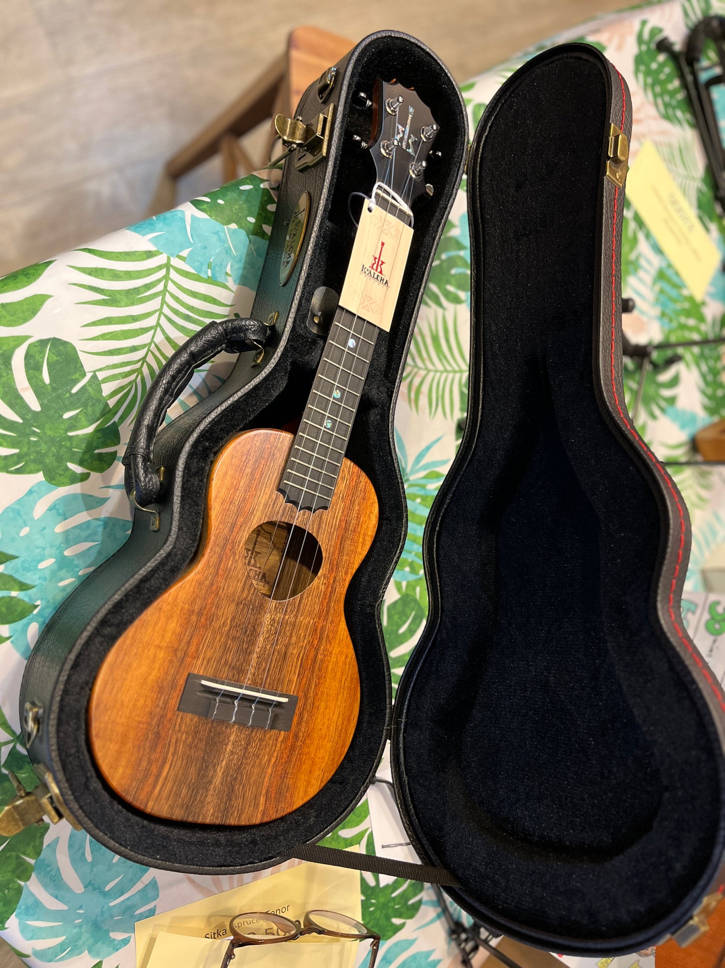 KoAloha Royal Pikake Concert All Solid Hawaiian Koa