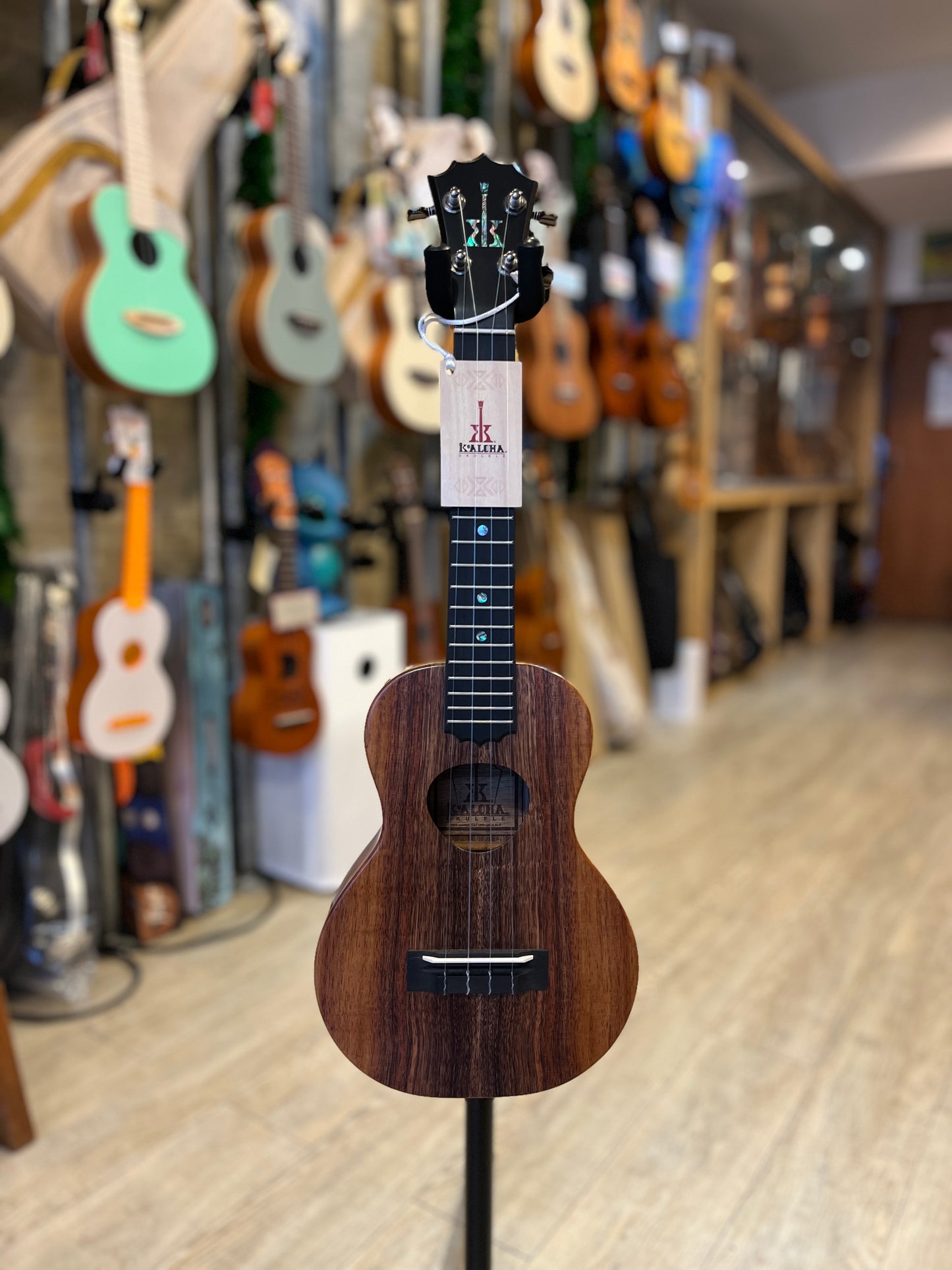 KoAloha Royal Pikake Concert All Solid Hawaiian Koa