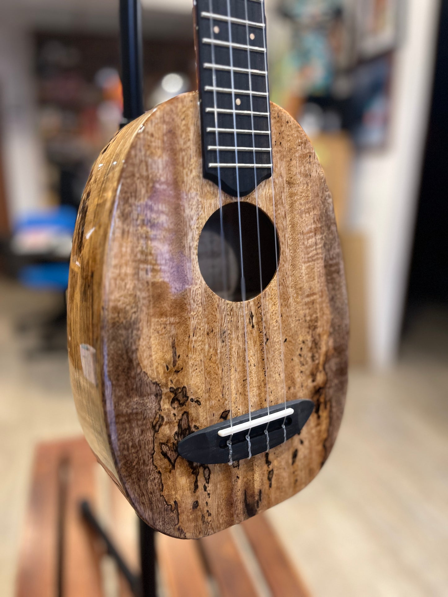 The Rebel Spalted Mango Pineapple Tenor