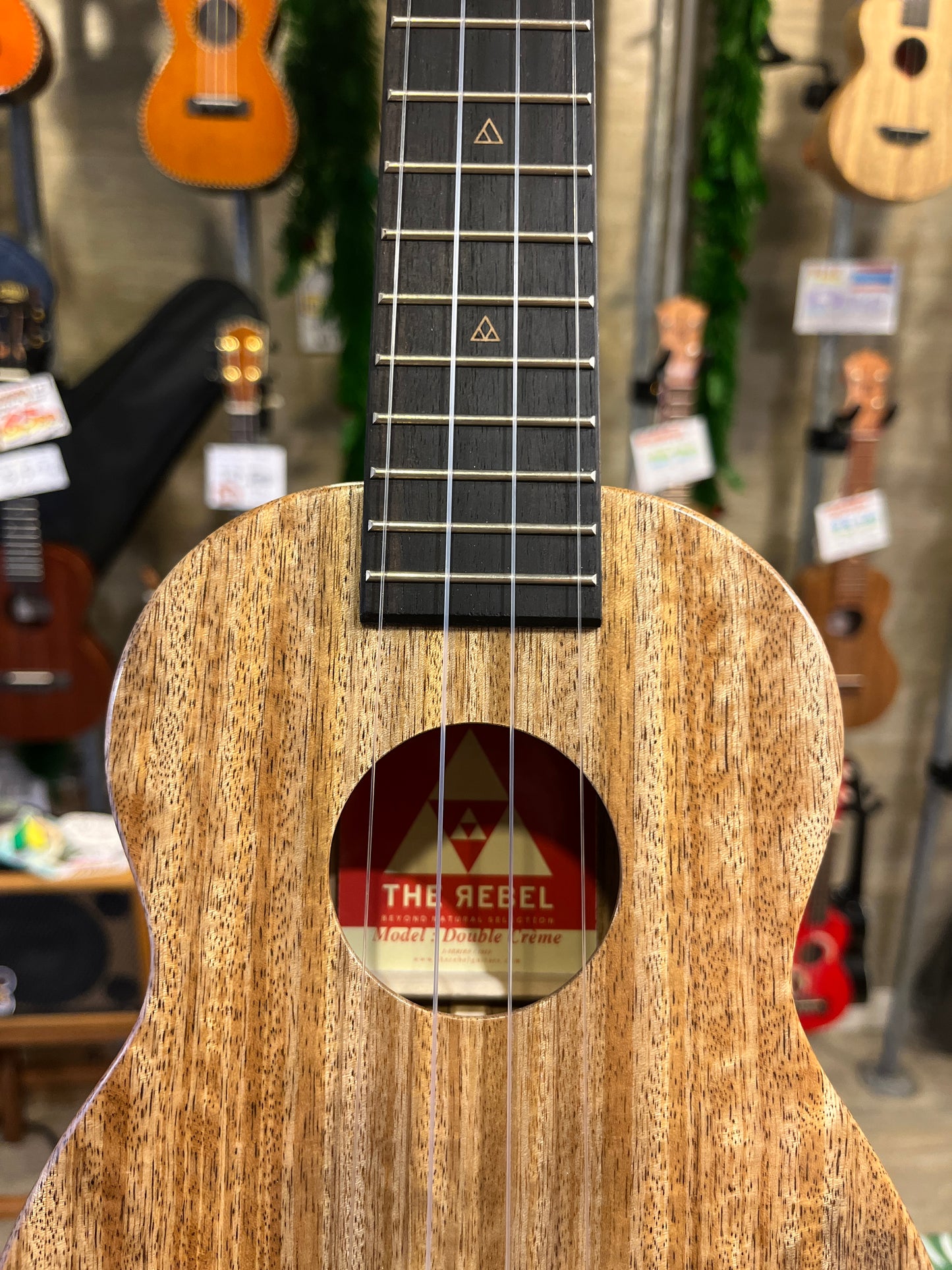 The Rebel Soprano Mango Satin