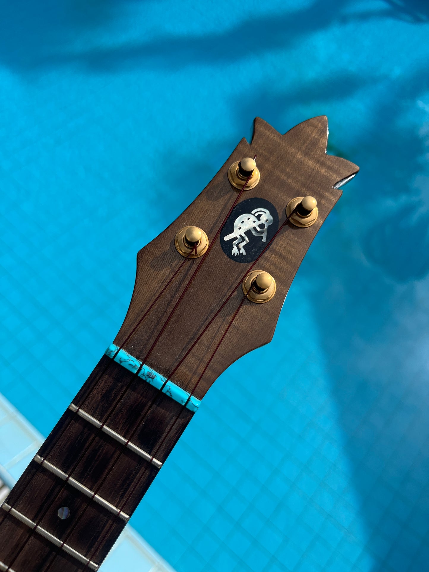 Mugendo Custom Quilted Sepele Pineapple Turquoise (USED)