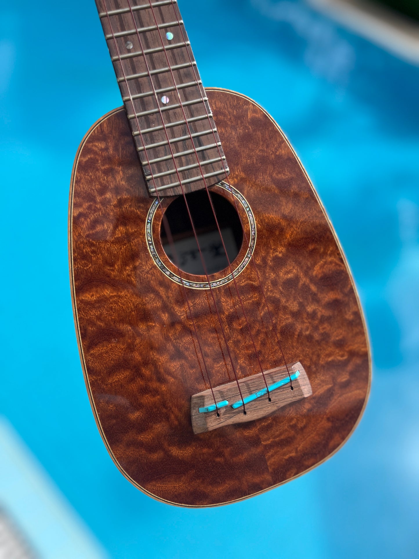 Mugendo Custom Quilted Sepele Pineapple Turquoise (USED)