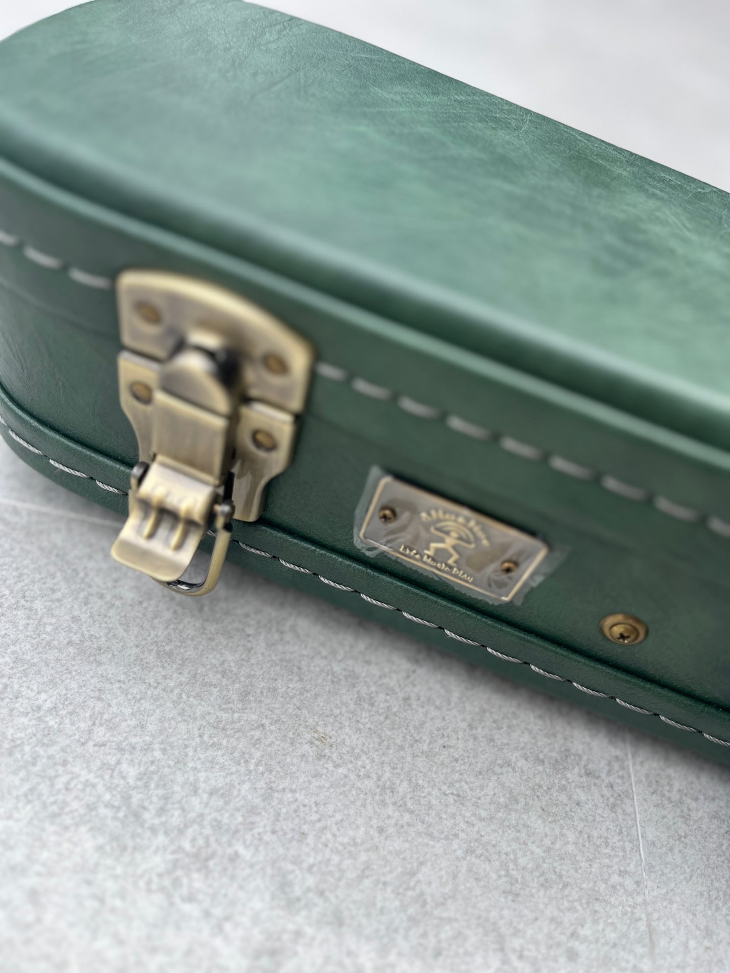 aNueNue Green Bird All Solid Cuban Mahogan Soprano