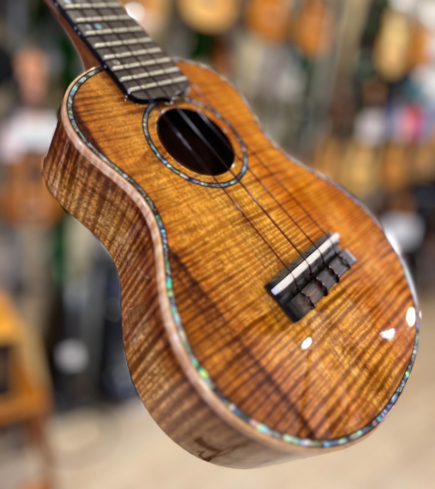 Kiwaya KPS 5K all solid 5AAAAAA Hawaiian Koa