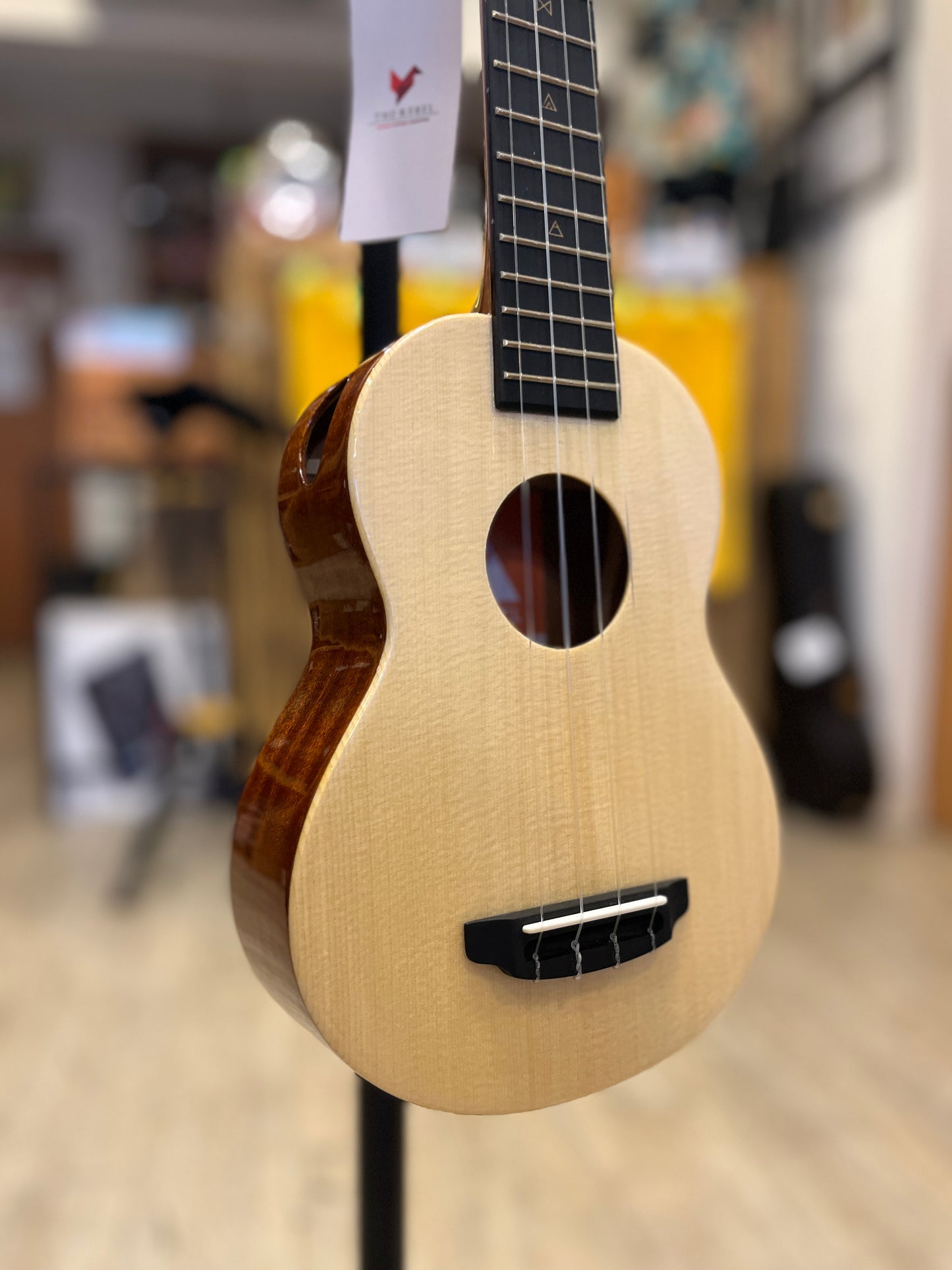 The Rebel Double Cheese (All Solid Spruce top/ Mahogany Back & Sides)
