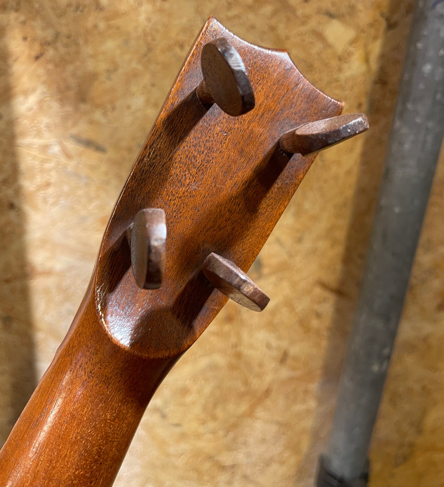 Vintage 1900's Hunleth Mahogany Soprano Ukulele
