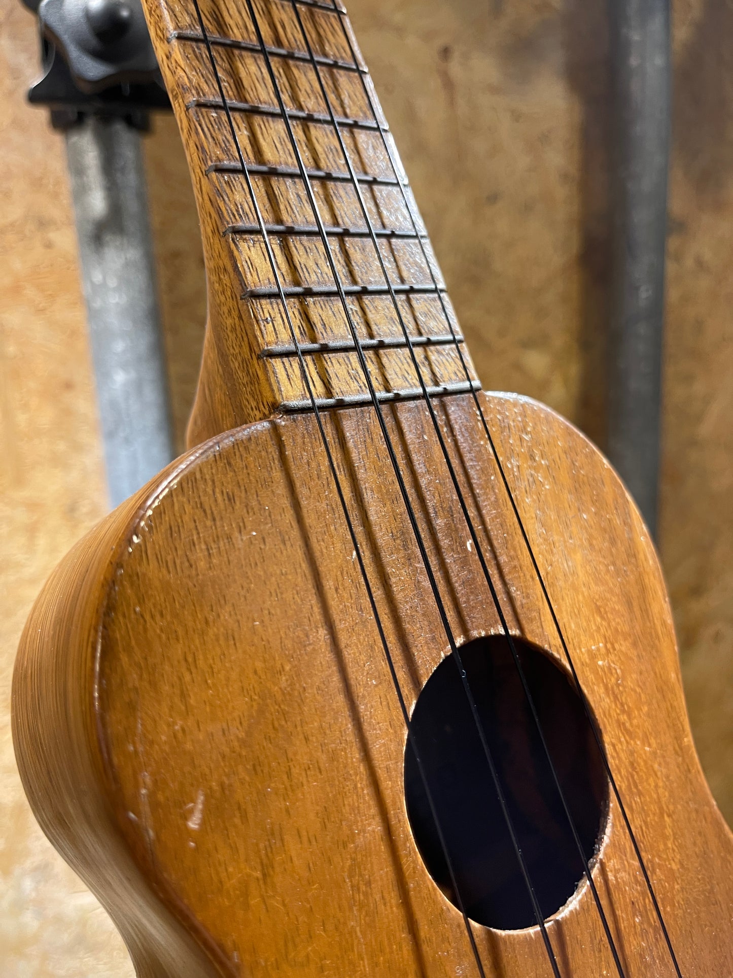 Vintage 1930's Monkeypod Soprano Kamaka