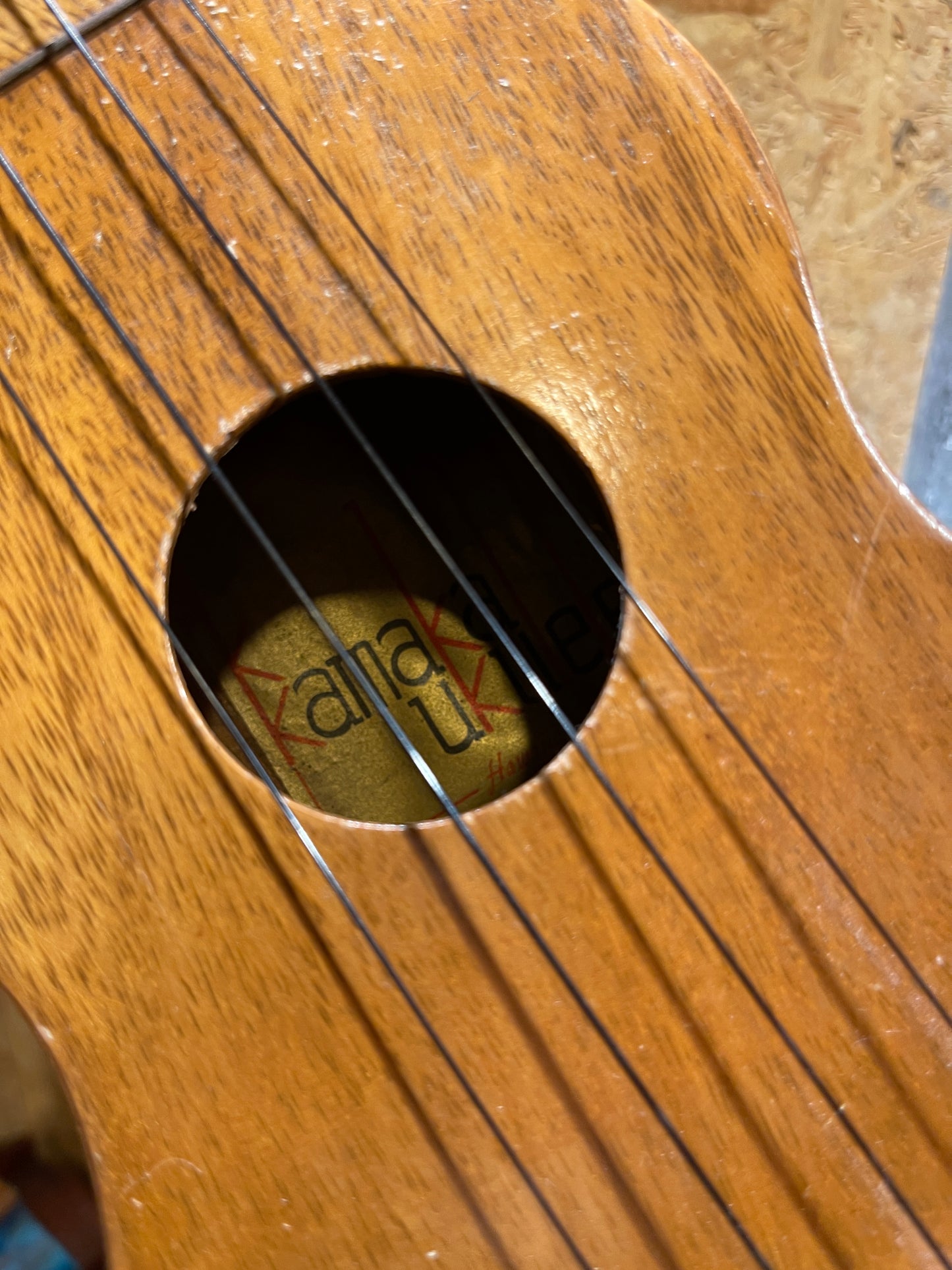 Vintage 1930's Monkeypod Soprano Kamaka