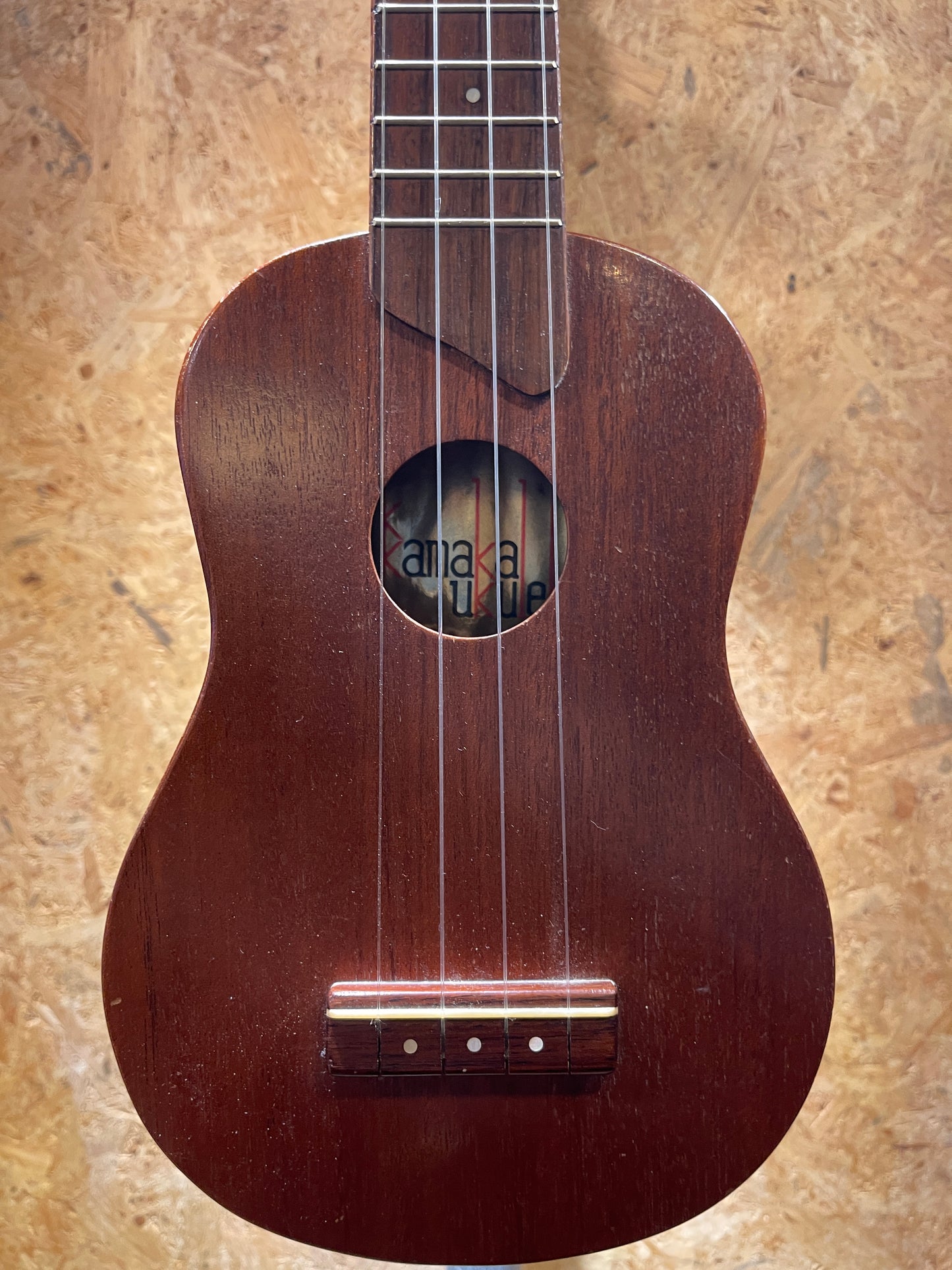 Vintage 1960's Mahogany Kamaka Soprano