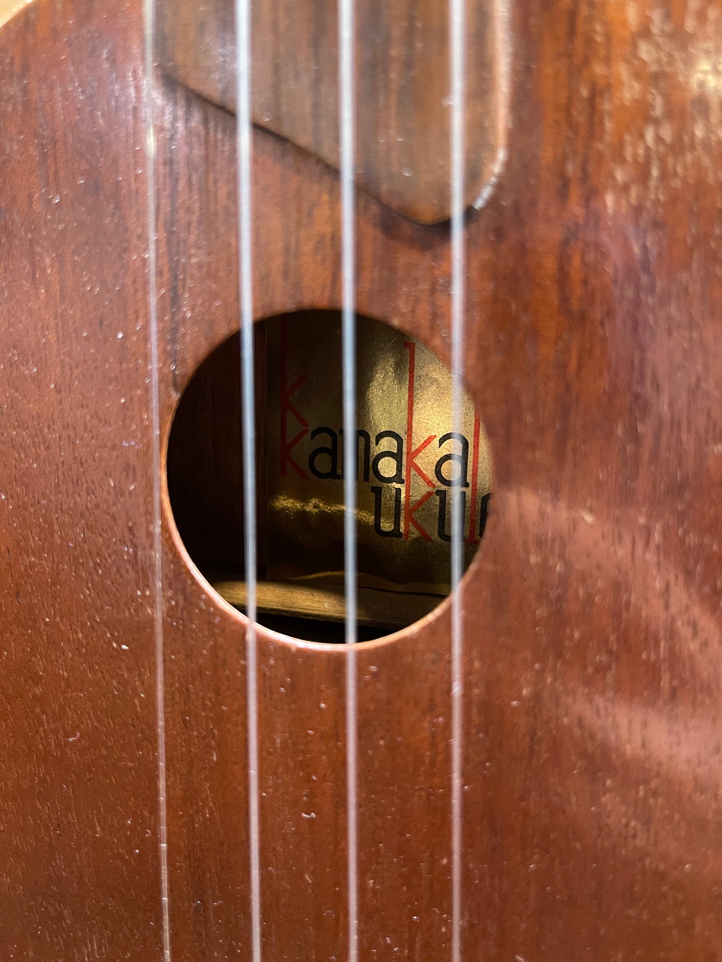 Vintage 1960's Mahogany Kamaka Soprano
