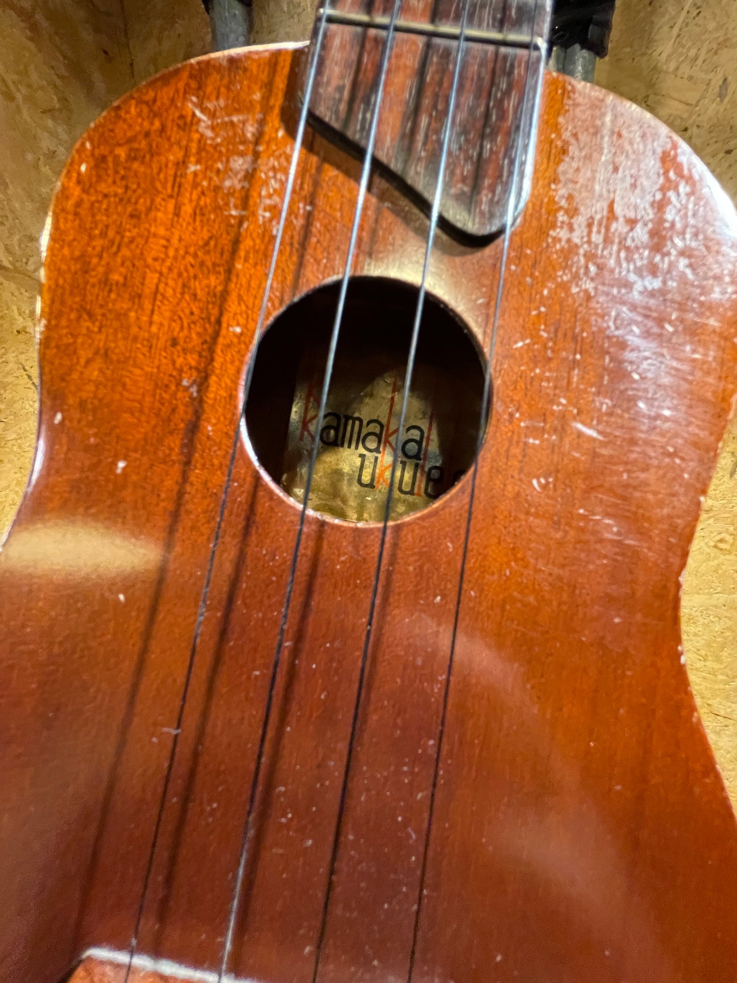 Vintage 1960's Mahogany Soprano Kamaka (Best Sound)
