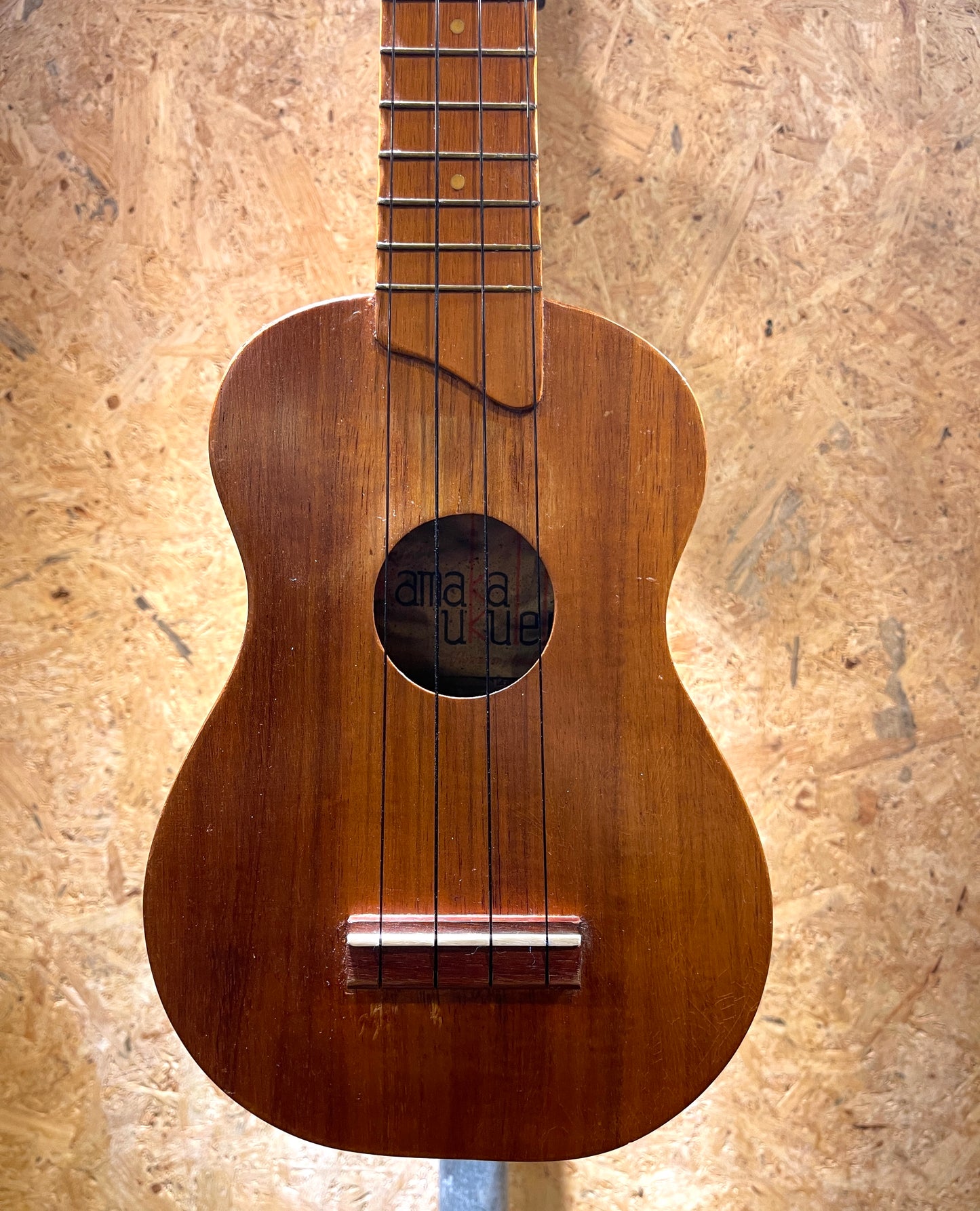 Vintage 1970's Hawaiian Koa Soprano Kamaka