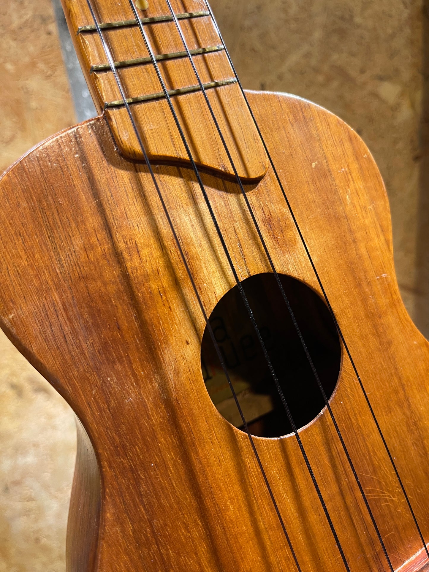 Vintage 1970's Hawaiian Koa Soprano Kamaka