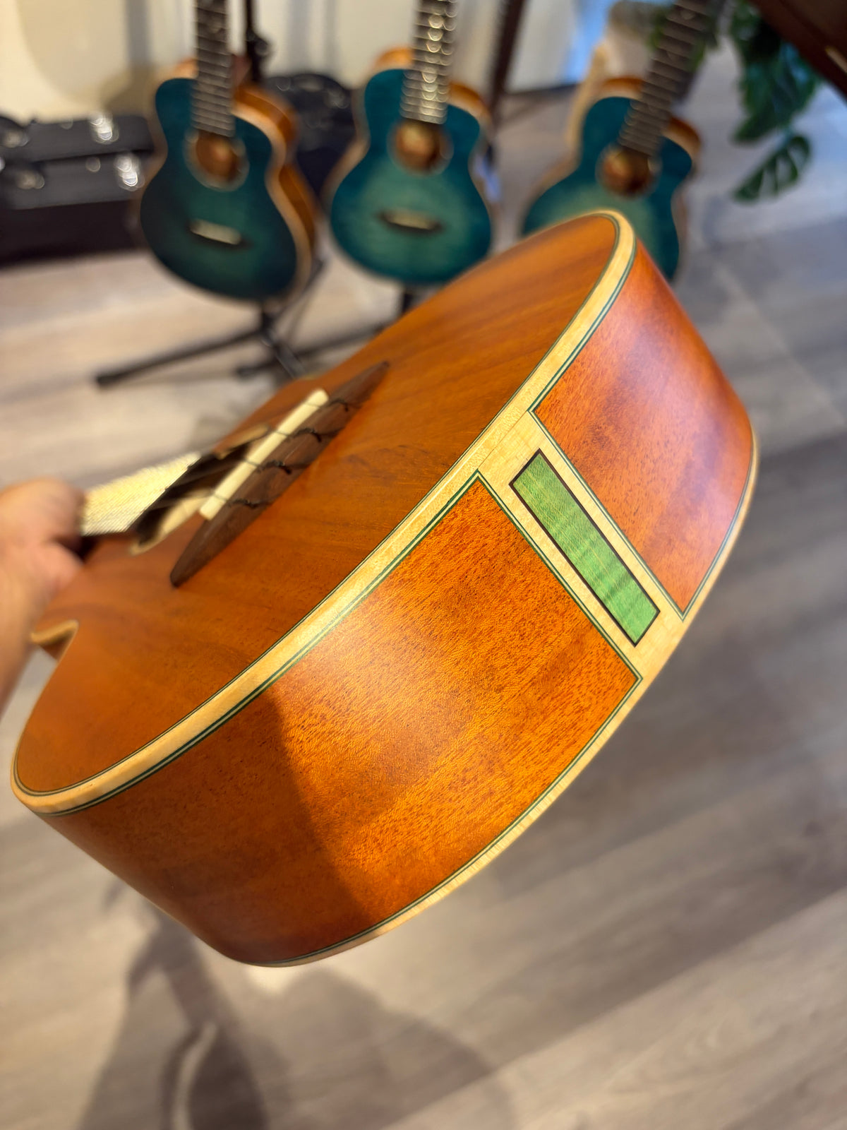 aNueNue Greenbird Cuban Mahogany Concert