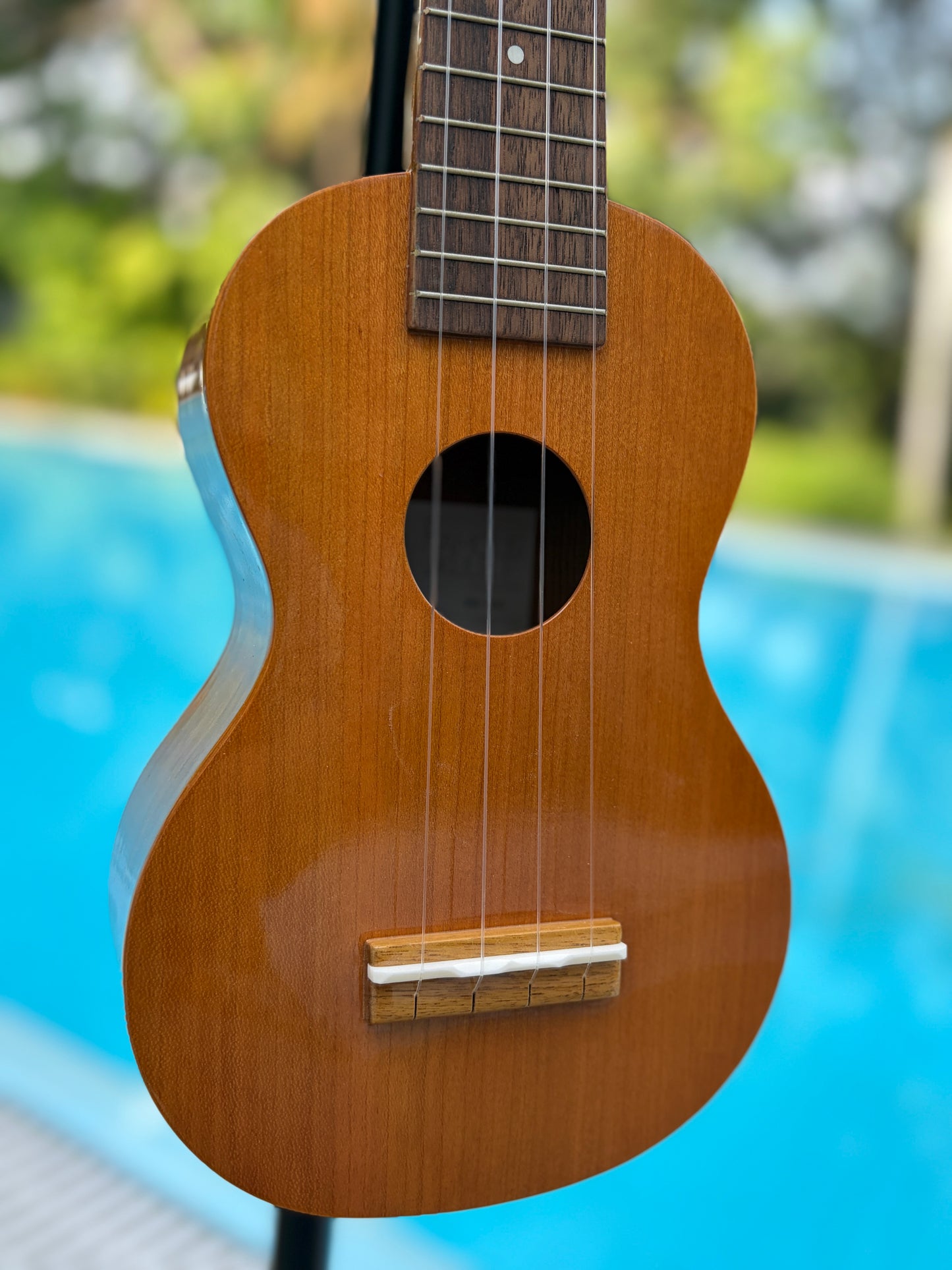 Famous (Kiwaya) FS-11G American Cherry Soprano Ukulele