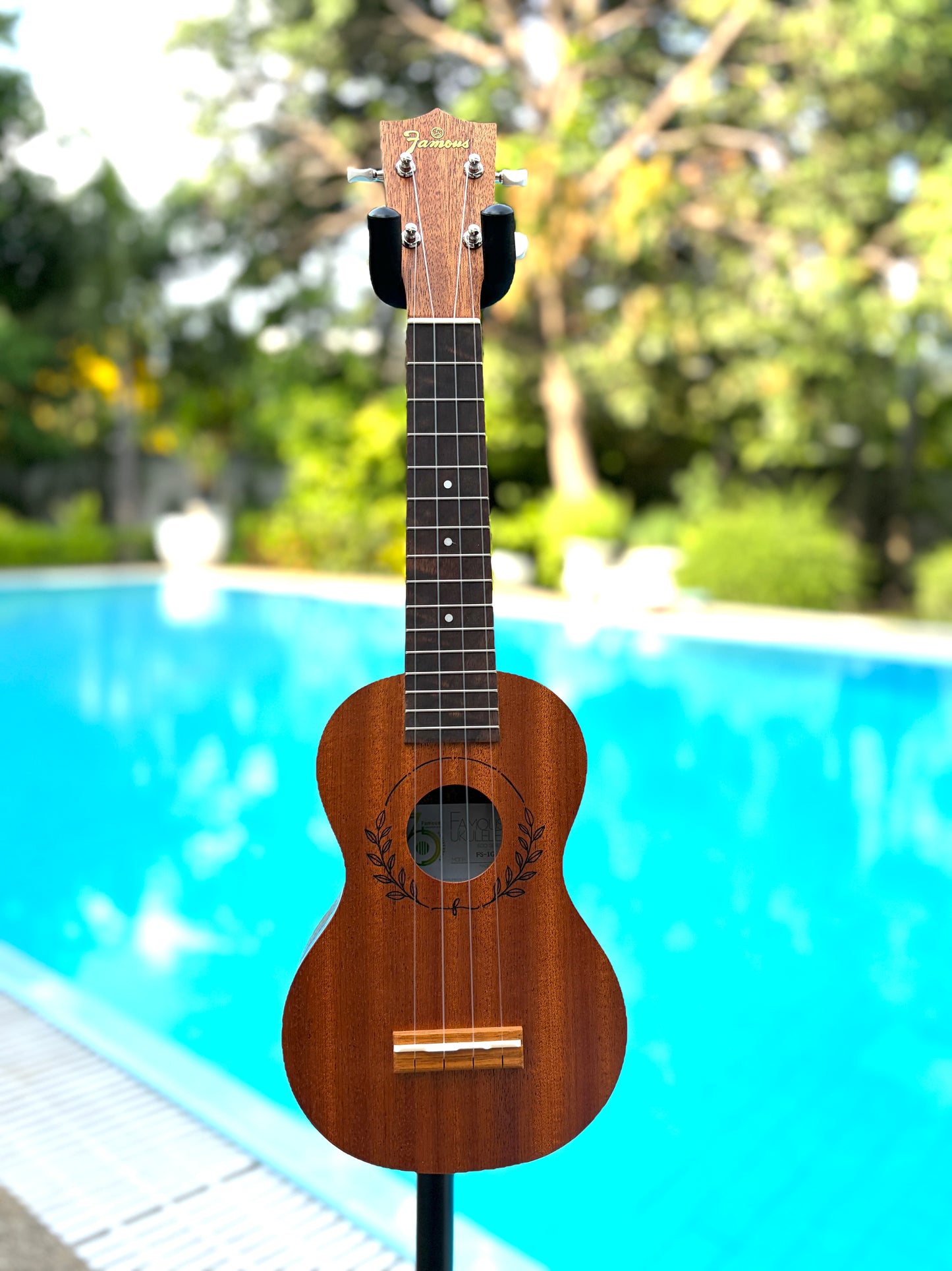 Famous (Kiwaya) FS-1G Ivy Mahogany Soprano