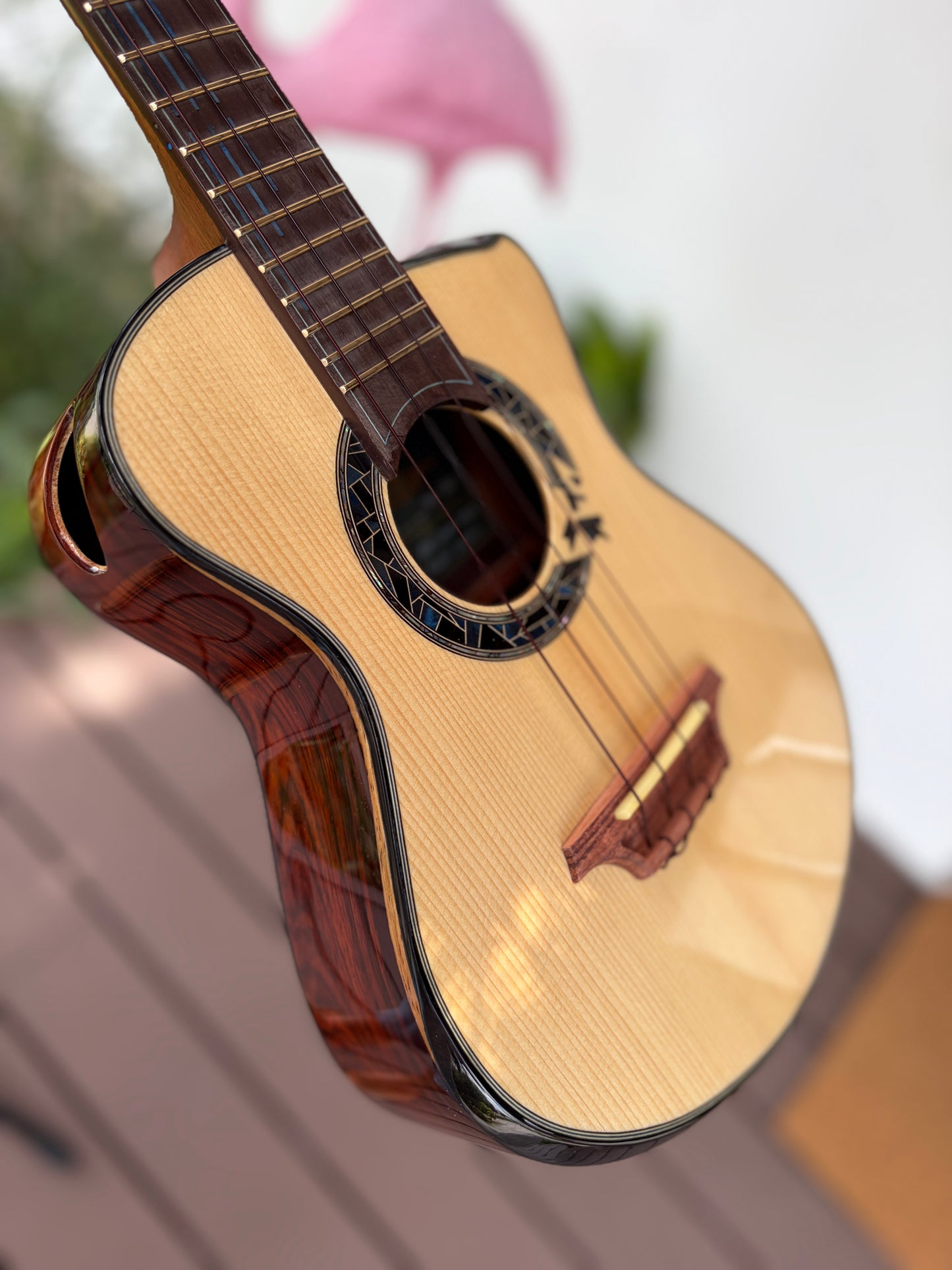 Hozen Aged German Spruce/ Mexican Cocobolo