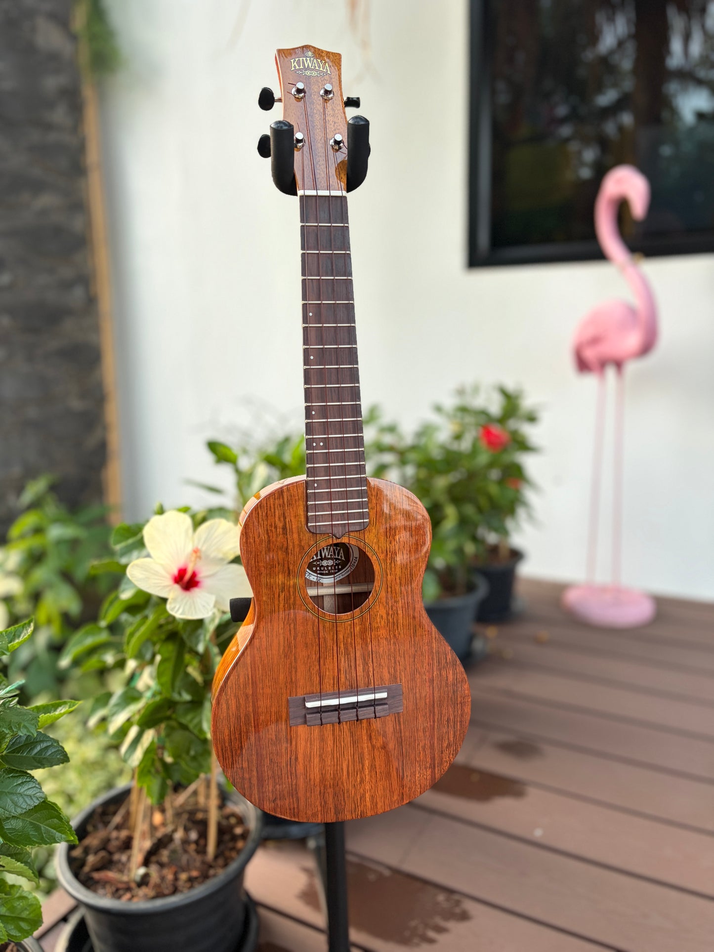 Kiwaya Strummer Series KPC-1K all solid Hawaiian Koa Concert