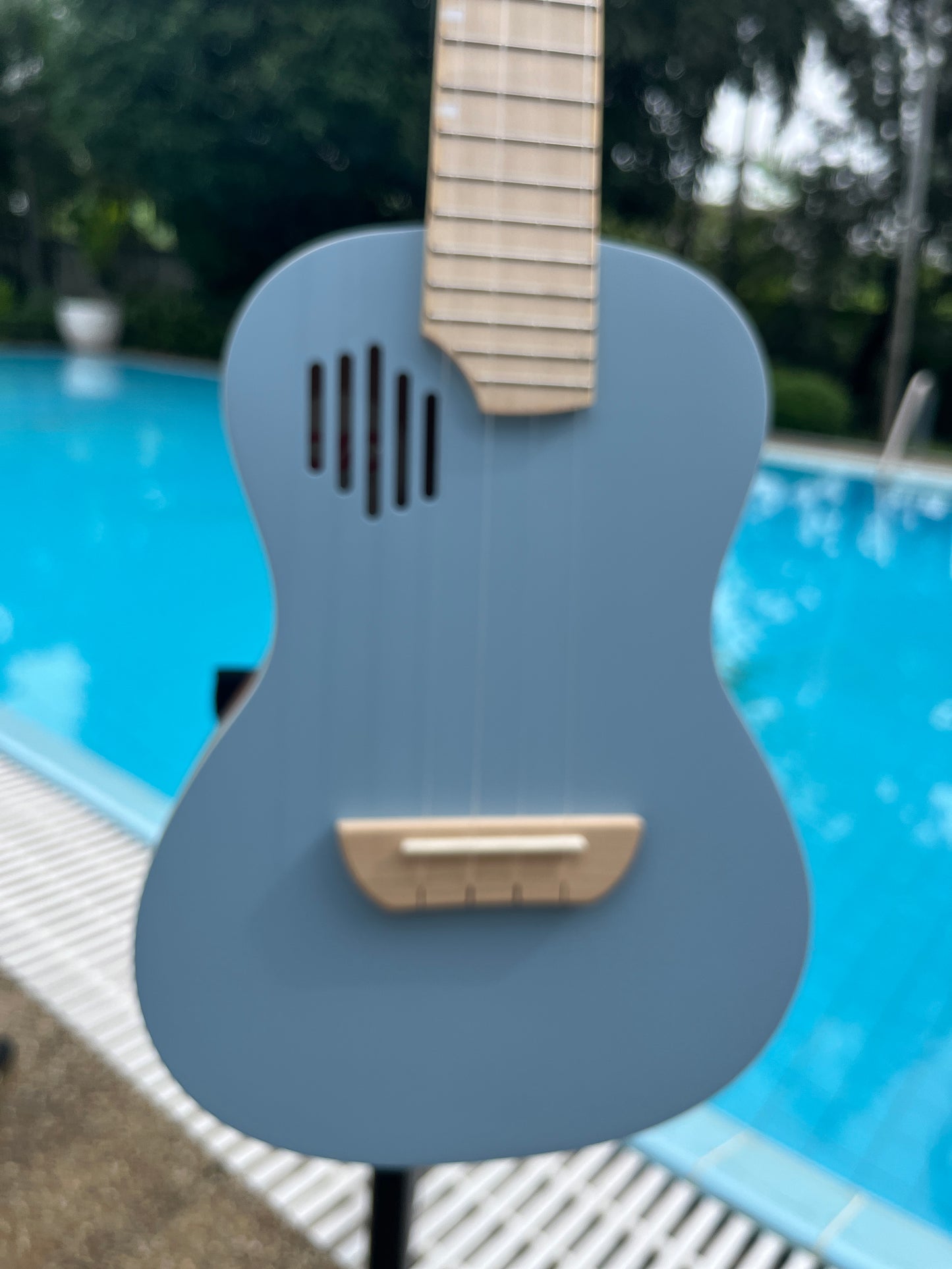Pickapick Sky Blue Concert Ukulele