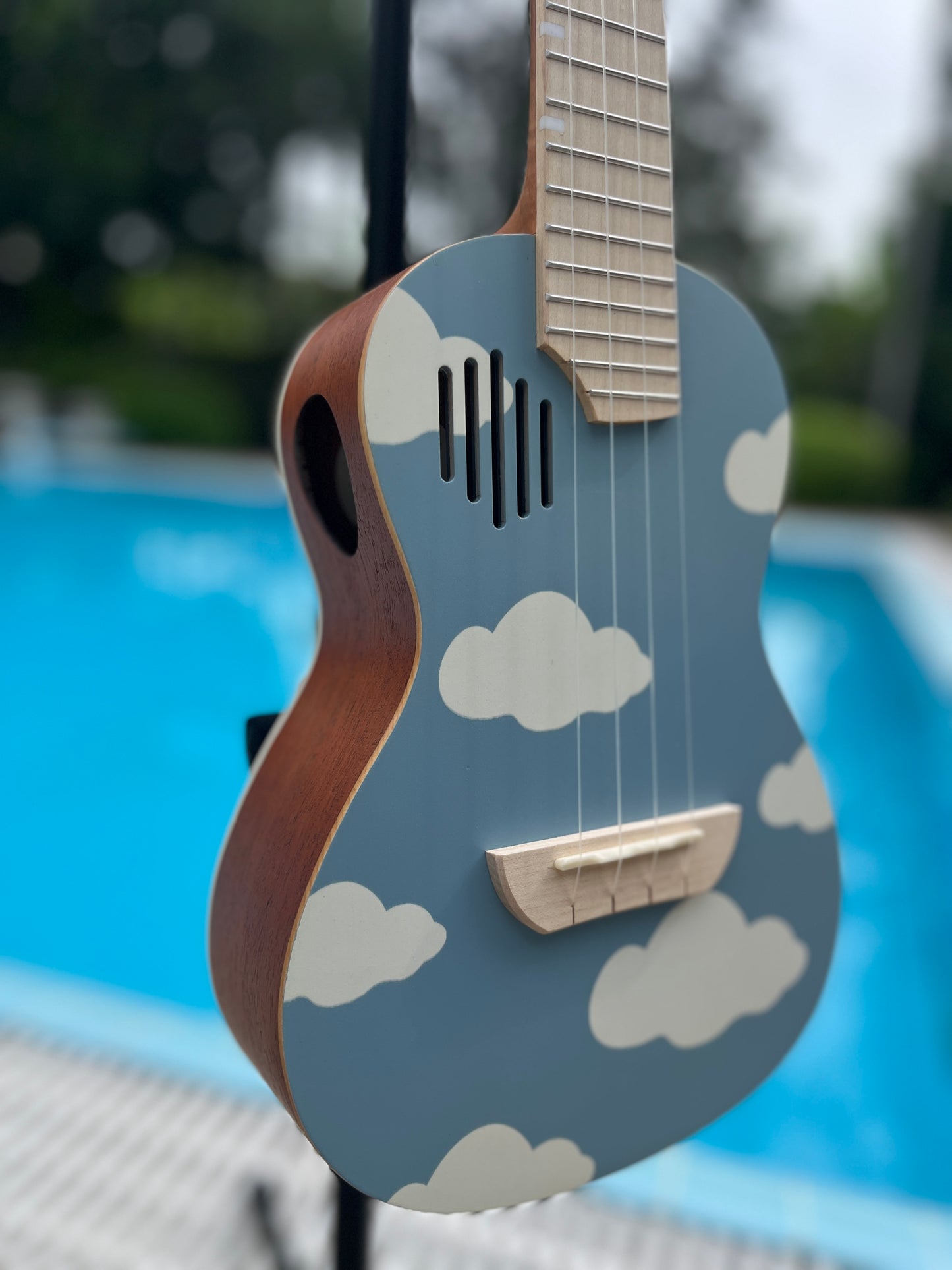 Pickapick Cloud Solid Spruce Top Concet Ukulele