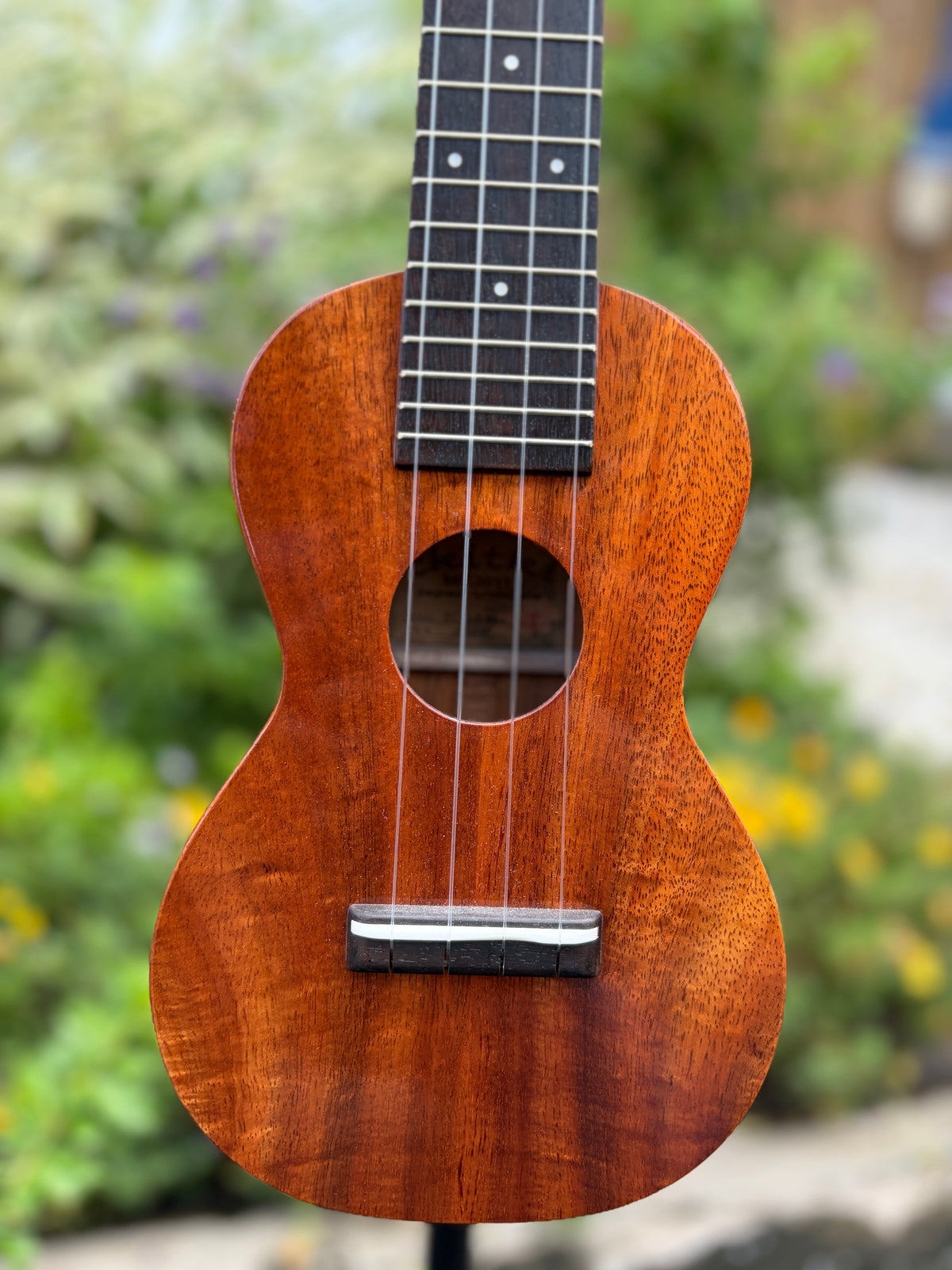 Tkitki Hawaiian koa soprano 14 frets