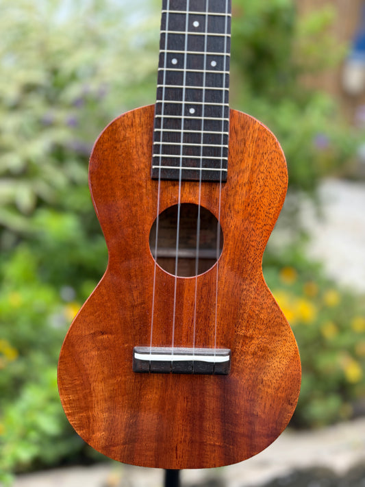Tkitki Hawaiian koa soprano 14 frets