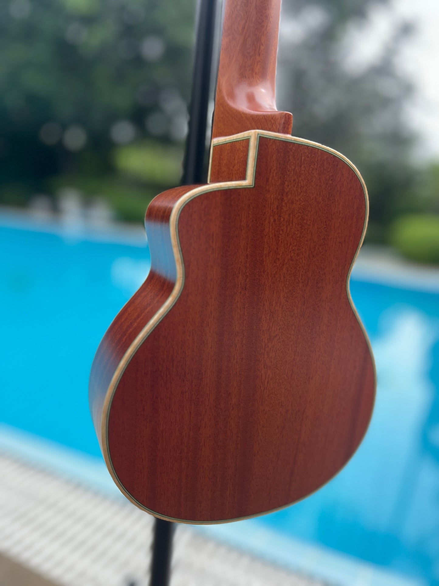 aNueNue Green Bird All Solid Cuban Mahogan Soprano