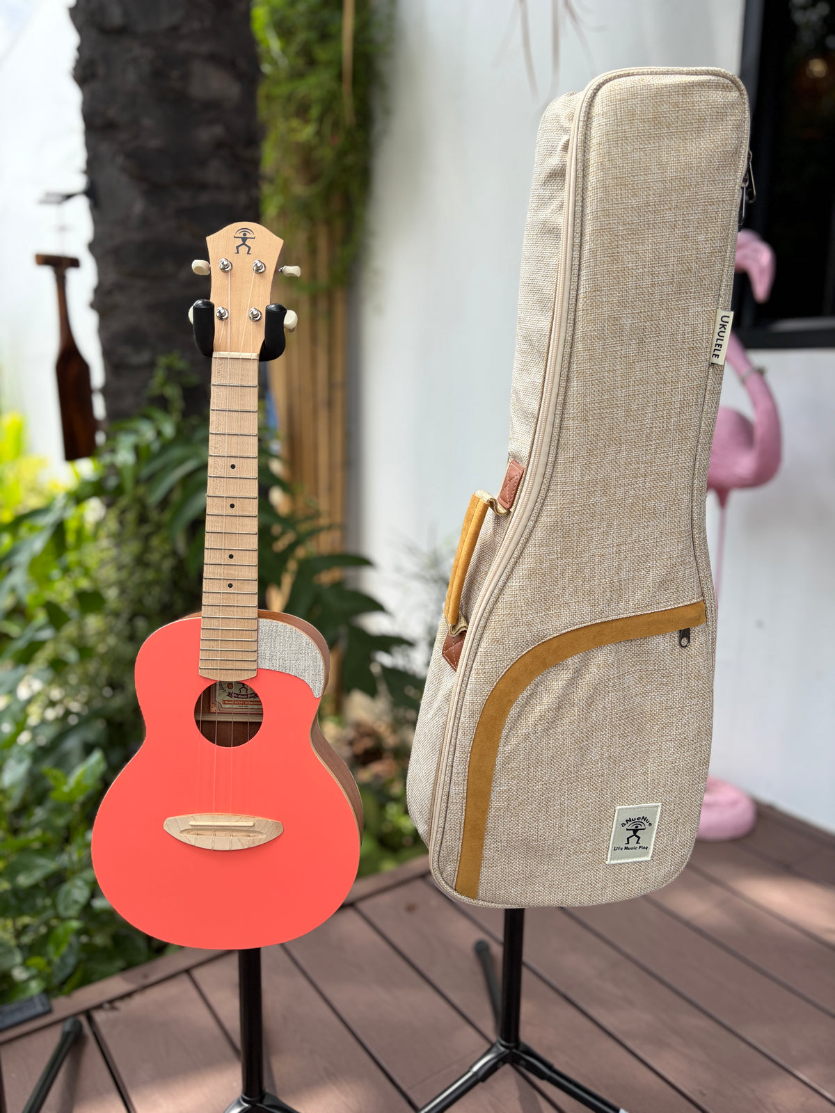 aNueNue UC-10 Living Coral Concert Ukulele