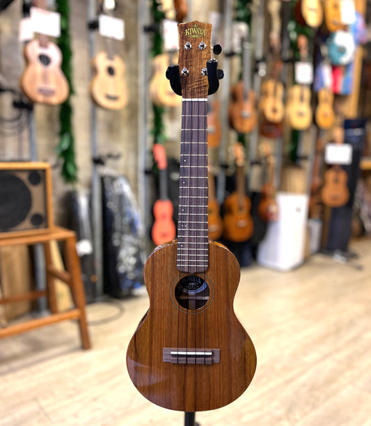 Kiwaya Strummer Series All Solid Hawaiian Koa Concert KPC 1K