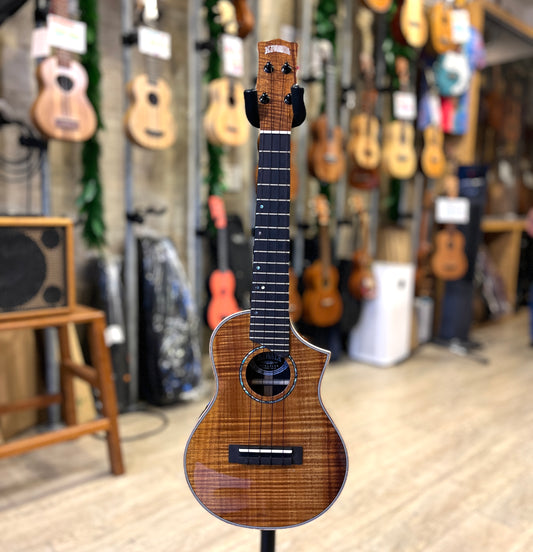 Kiwaya KPC SP Kaki Special Hawaiian Koa / Black Persimmon Concert