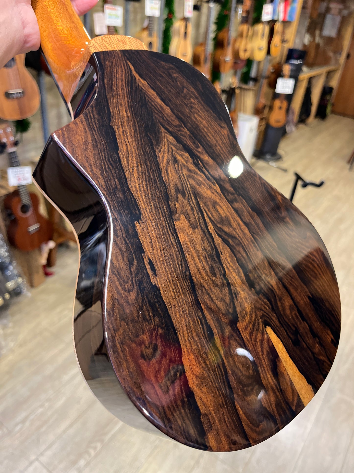 Kiwaya KPC SP Kaki Special Hawaiian Koa / Black Persimmon Concert