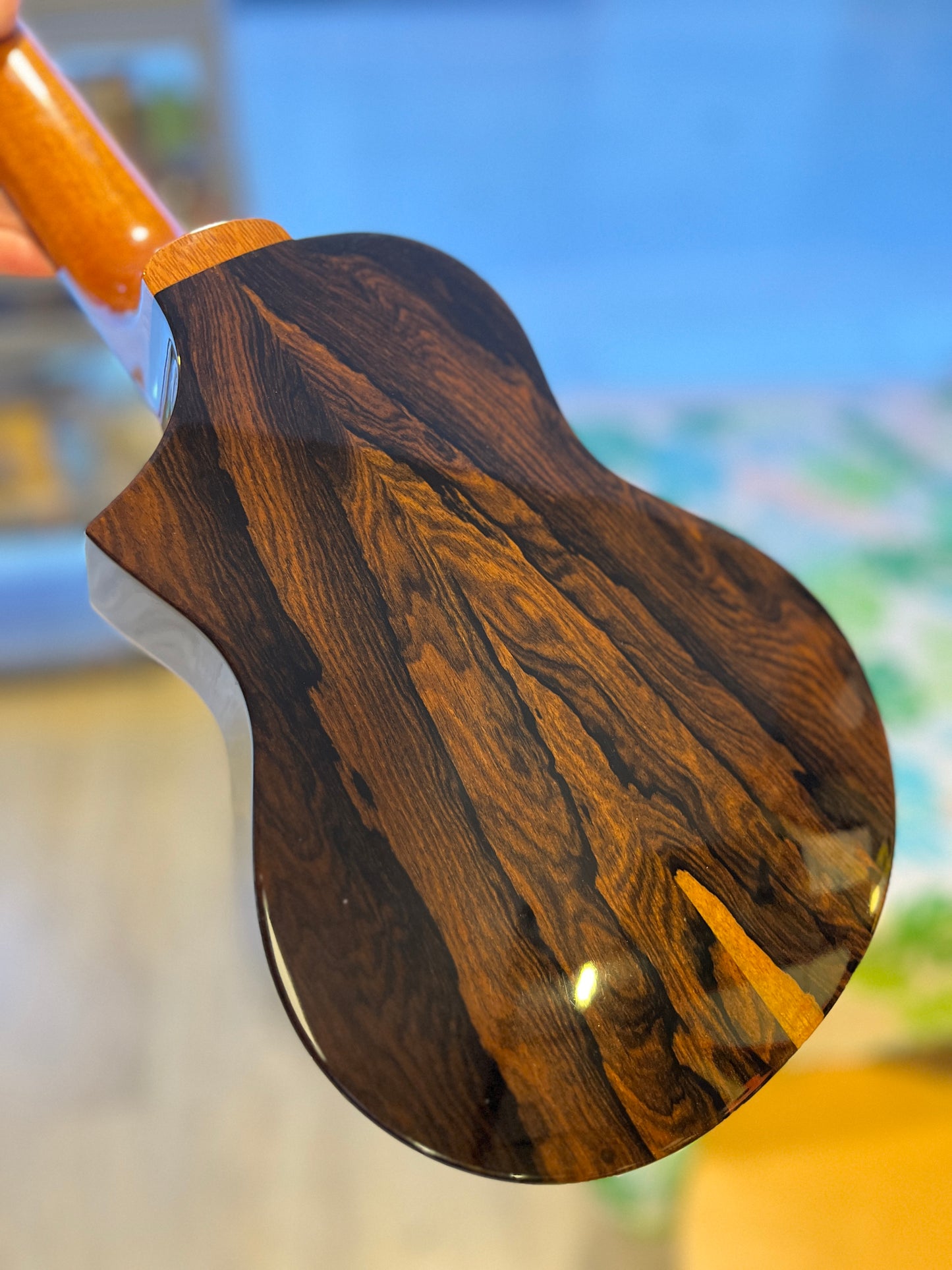 Kiwaya KPC SP Kaki Special Hawaiian Koa / Black Persimmon Concert