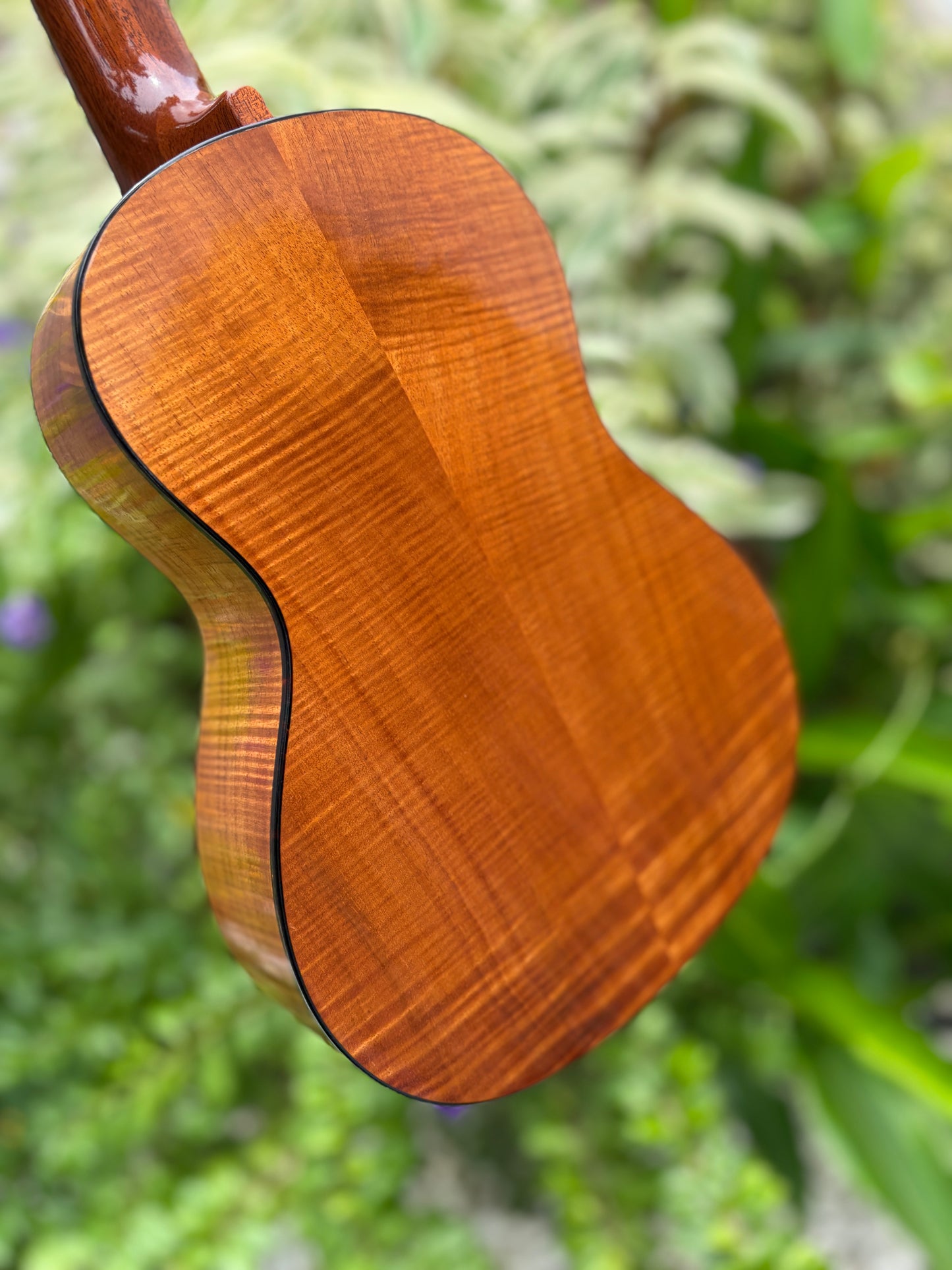 Tkitki Custom curly koa short scale tenor