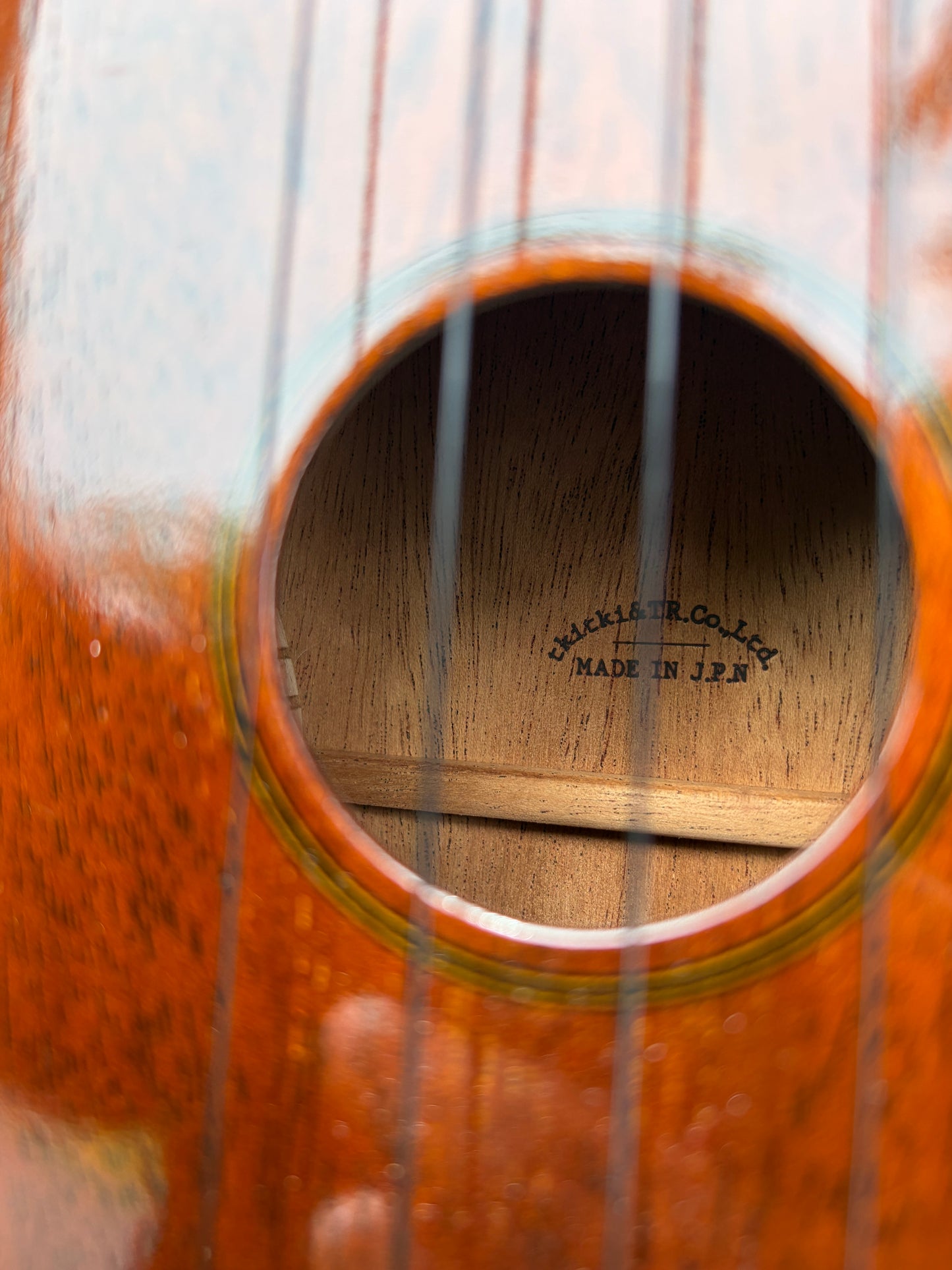Tkitki mahogany soprano with jacaranda fretboard